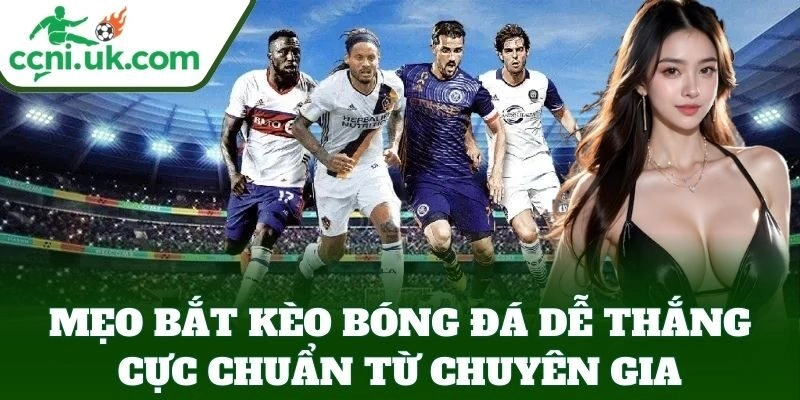 Mẹo Bắt Kèo Bóng Đá Dễ Thắng cực chuẩn từ chuyên gia