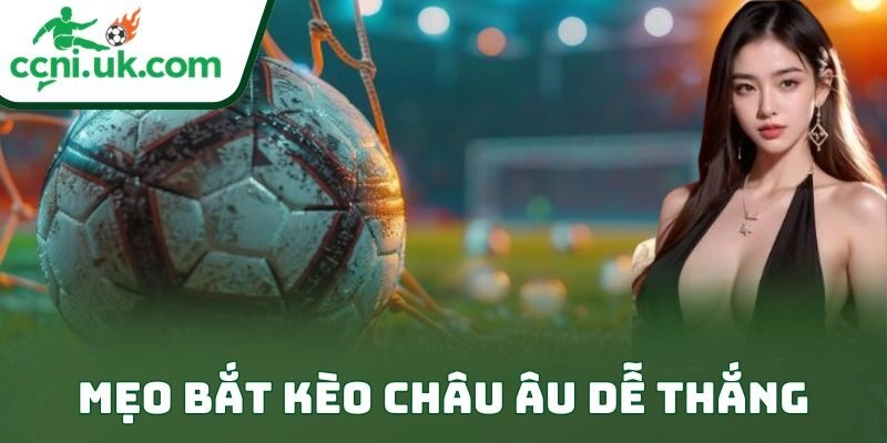 Mẹo Bắt Kèo Châu Âu Dễ Thắng